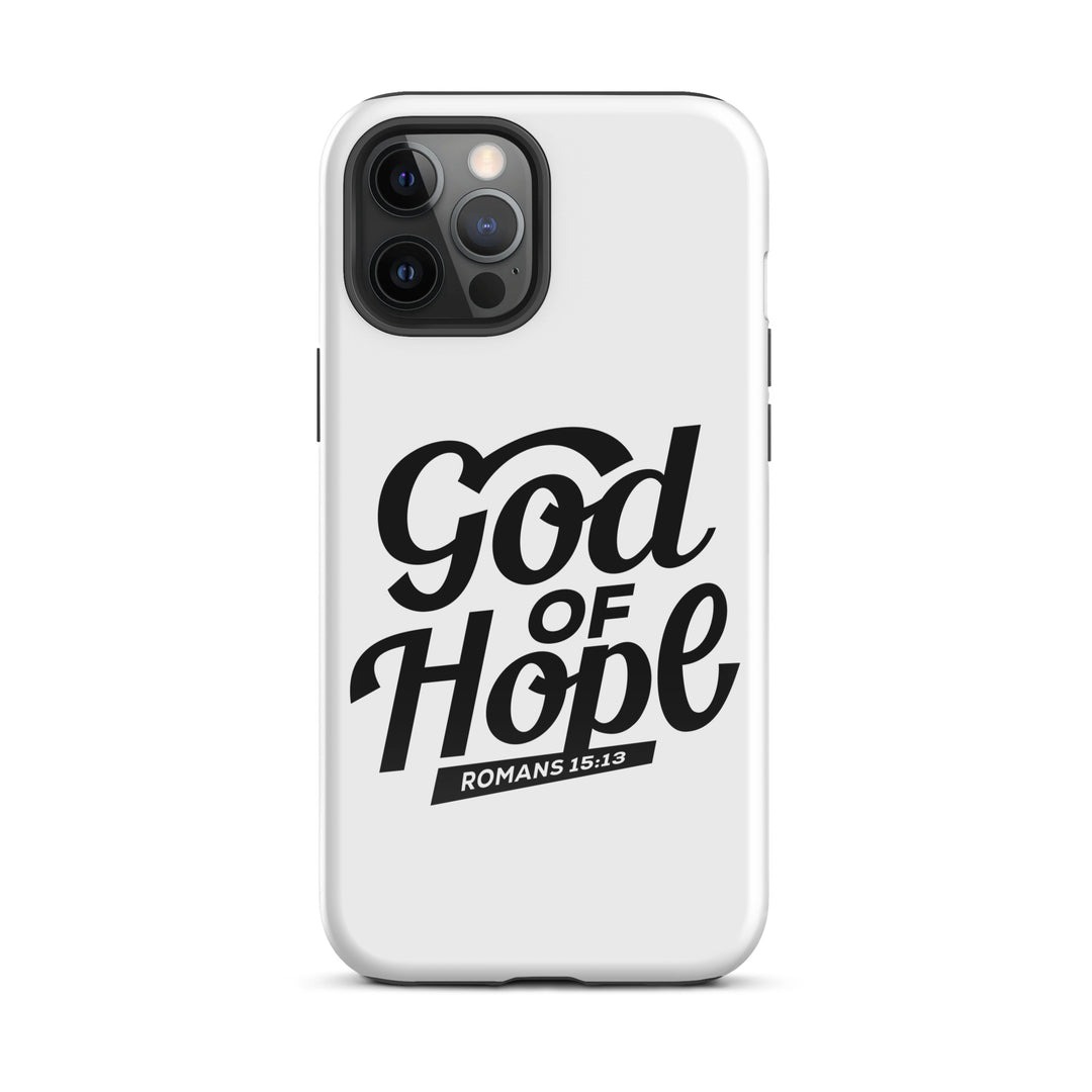 Christian Phone Case God of Hope White for iPhone® iPhone® Phone Cases Glossy iPhone 12 Pro Max 