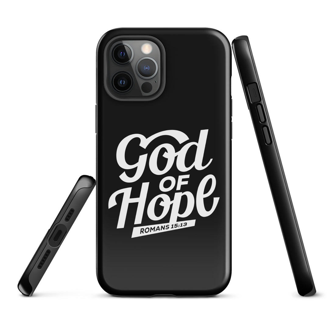 Christian Phone Case God of Hope Black for iPhone® iPhone® Phone Cases   