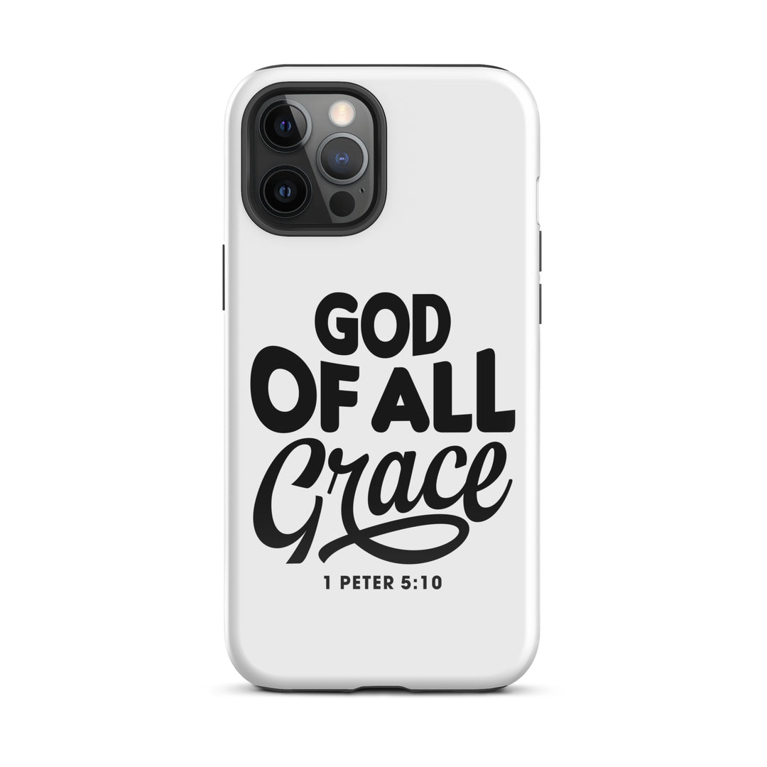 Christian Phone Case God of All Grace White for iPhone® iPhone® Phone Cases Glossy iPhone 12 Pro Max 