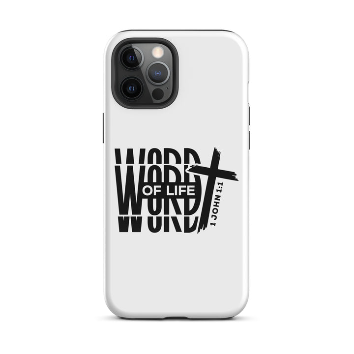 Christian Phone Case Word of Life White for iPhone® iPhone® Phone Cases Glossy iPhone 12 Pro Max 