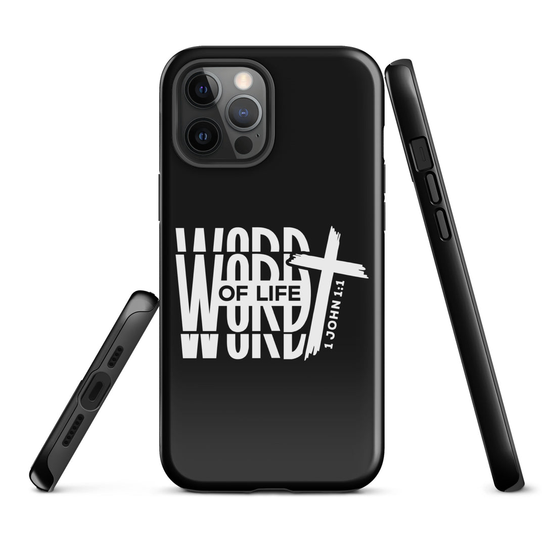 Christian Phone Case Word of Life Black for iPhone® iPhone® Phone Cases   