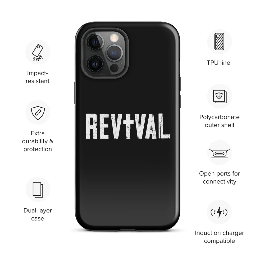 Christian Phone Case Revival Black for iPhone® iPhone® Phone Cases   