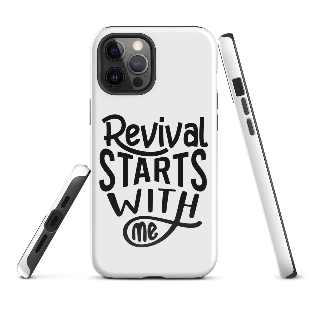 Christian Phone Case Revival Starts With Me White for iPhone® iPhone® Phone Cases   