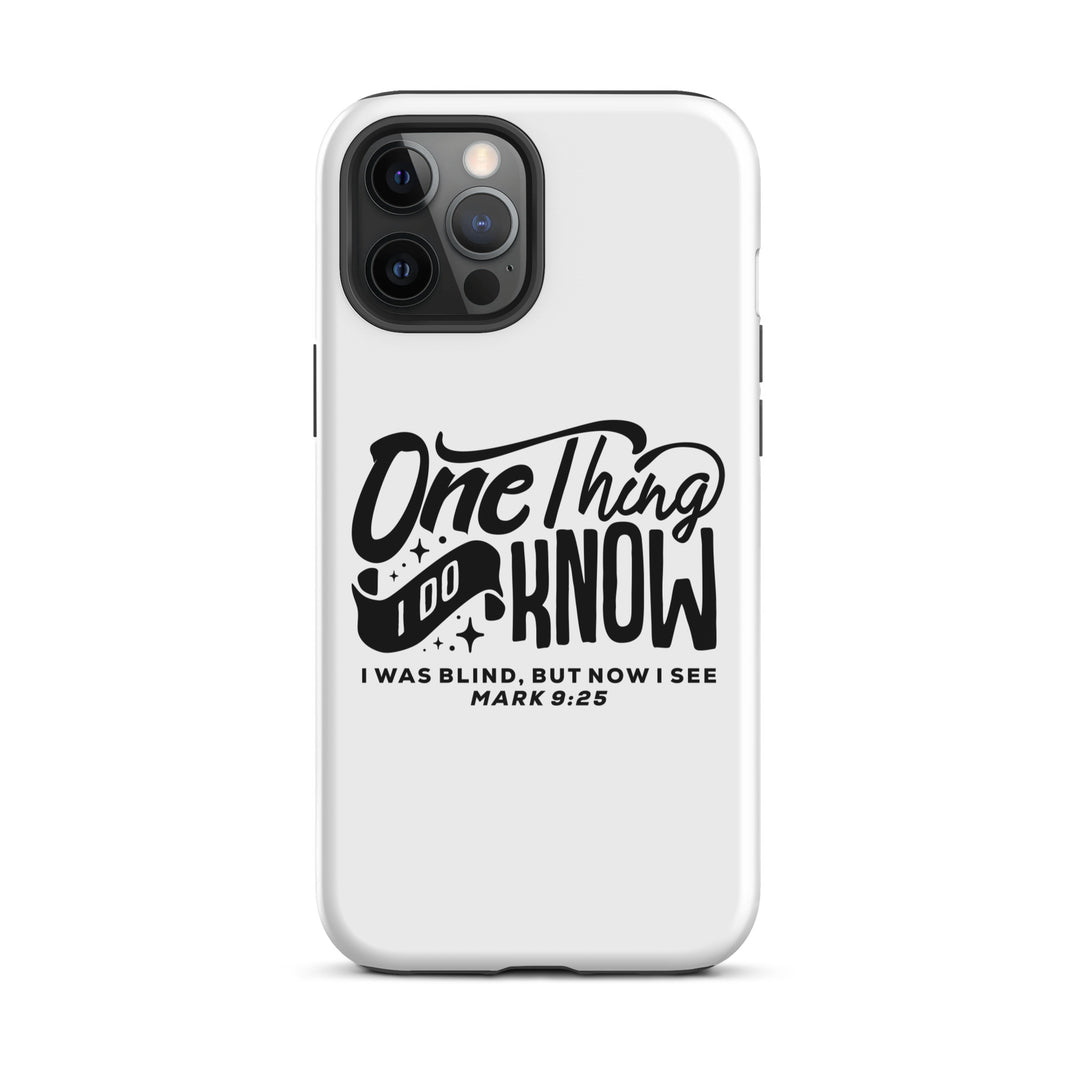 Christian Phone Case Now I See White for iPhone® iPhone® Phone Cases Glossy iPhone 12 Pro Max 