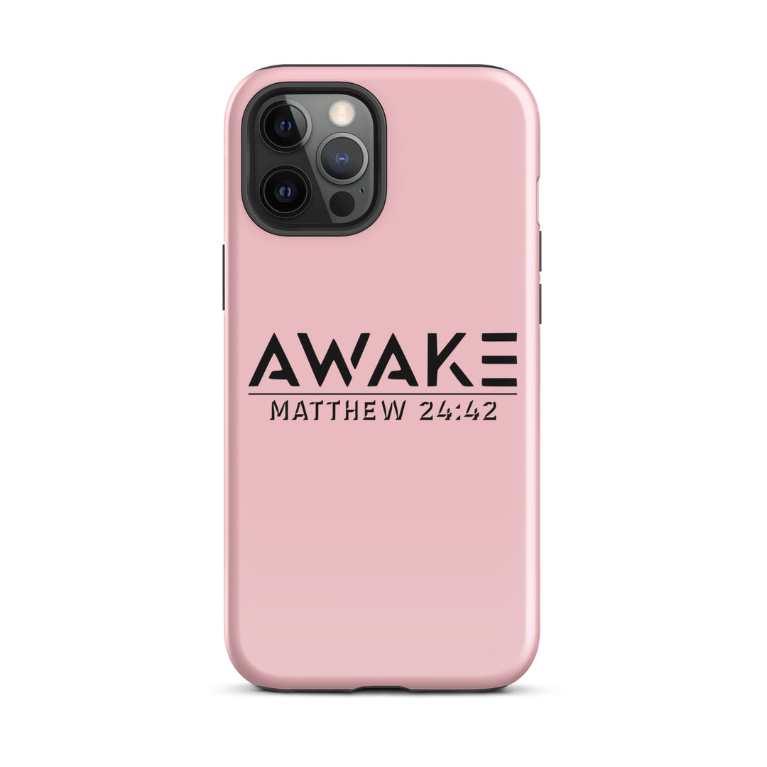 Christian Phone Case Awake Pink for iPhone® iPhone® Phone Cases Glossy iPhone 12 Pro Max 