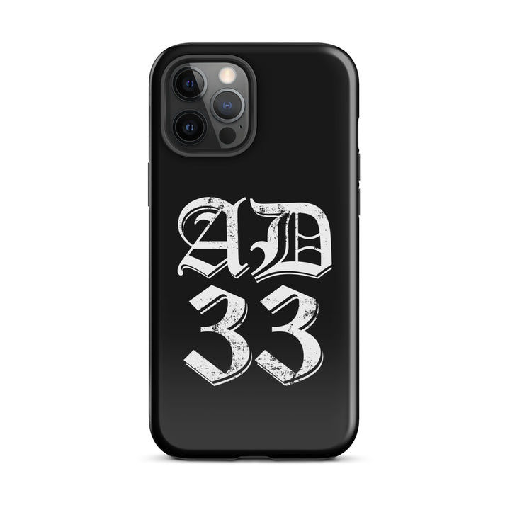 Christian Phone Case AD 33 Old English Black for iPhone® iPhone® Phone Cases Glossy iPhone 12 Pro Max 