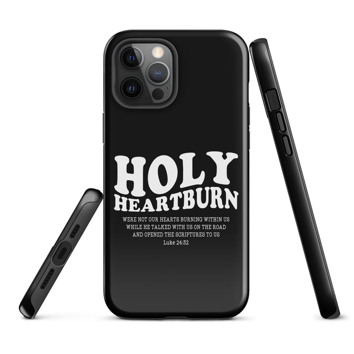 Christian Phone Case Holy Heartburn Black for iPhone® iPhone® Phone Cases   