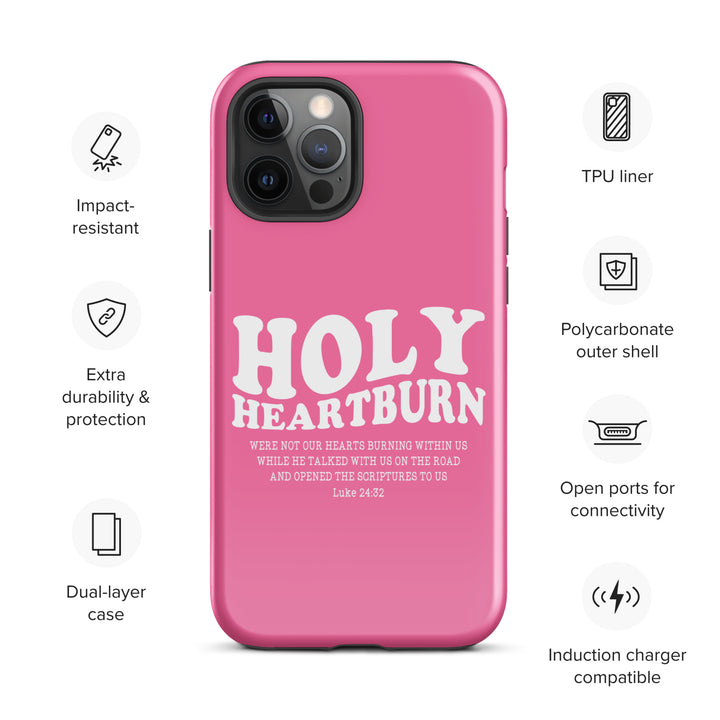 Christian Phone Case Holy Heartburn Pink  for iPhone® iPhone® Phone Cases   