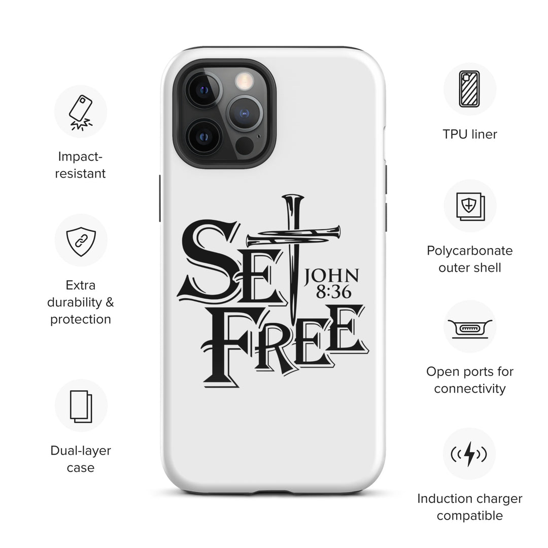 Christian Phone Case Set Free White for iPhone® iPhone® Phone Cases   