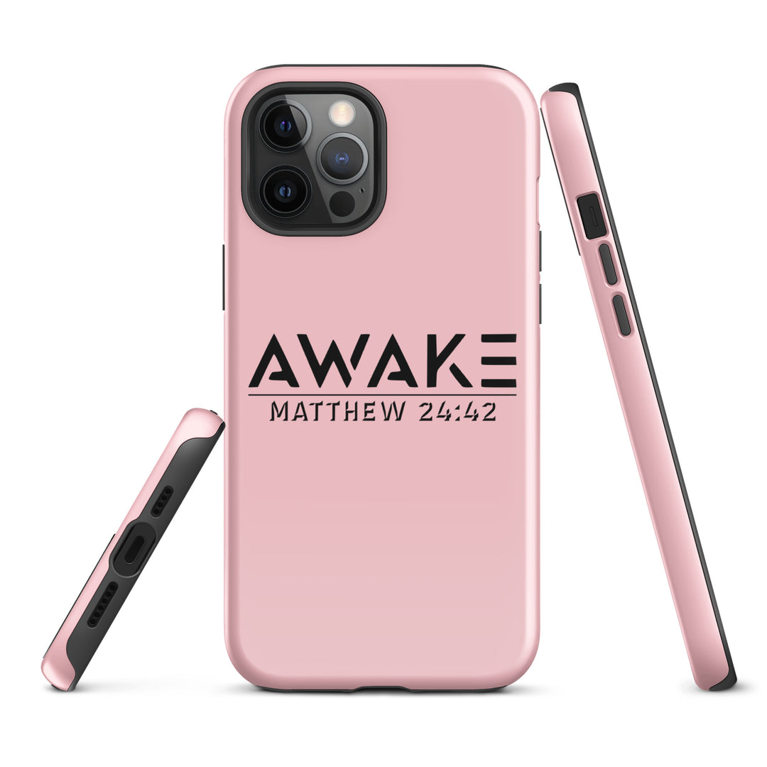 Christian Phone Case Awake Pink for iPhone® iPhone® Phone Cases   