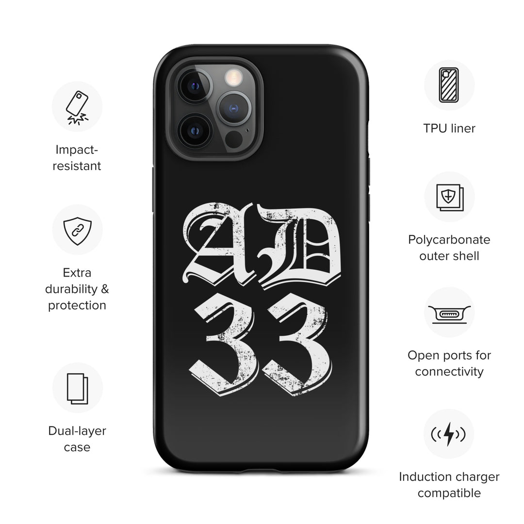 Christian Phone Case AD 33 Old English Black for iPhone® iPhone® Phone Cases   