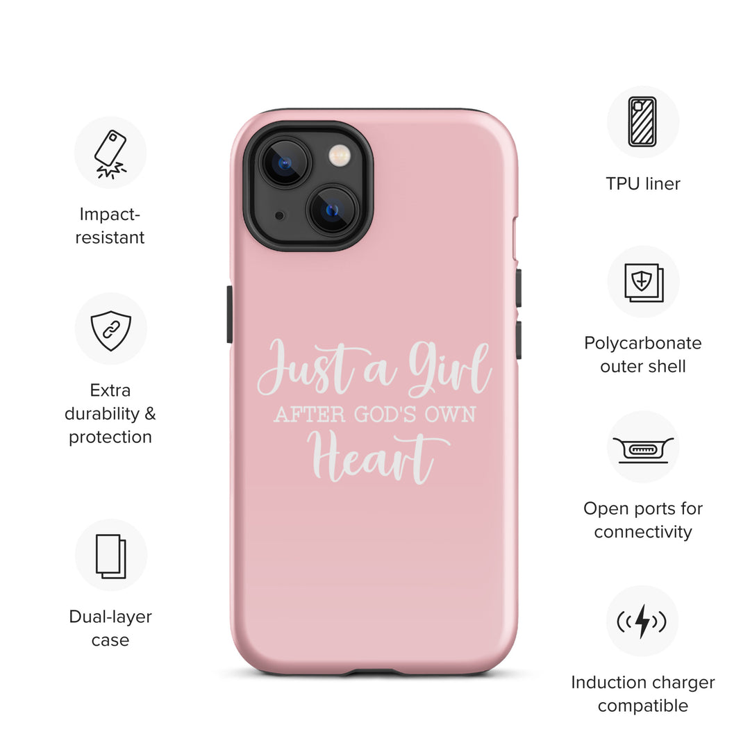 Christian Phone Case Girl After God's Heart for iPhone® iPhone® Phone Cases   