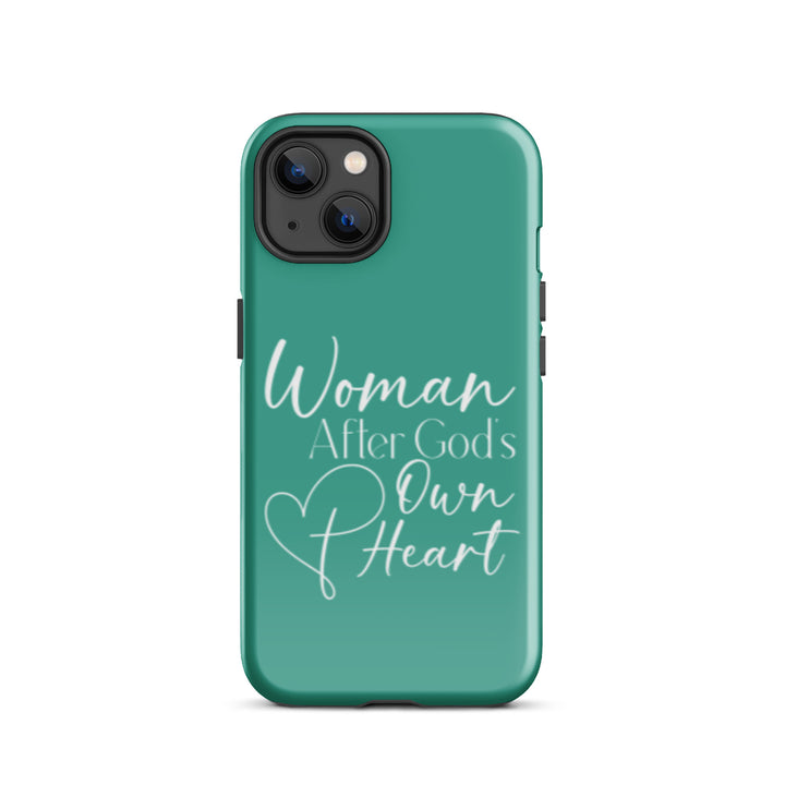 Christian Phone Case Woman After God's Heart for iPhone® iPhone® Phone Cases Glossy iPhone 13 