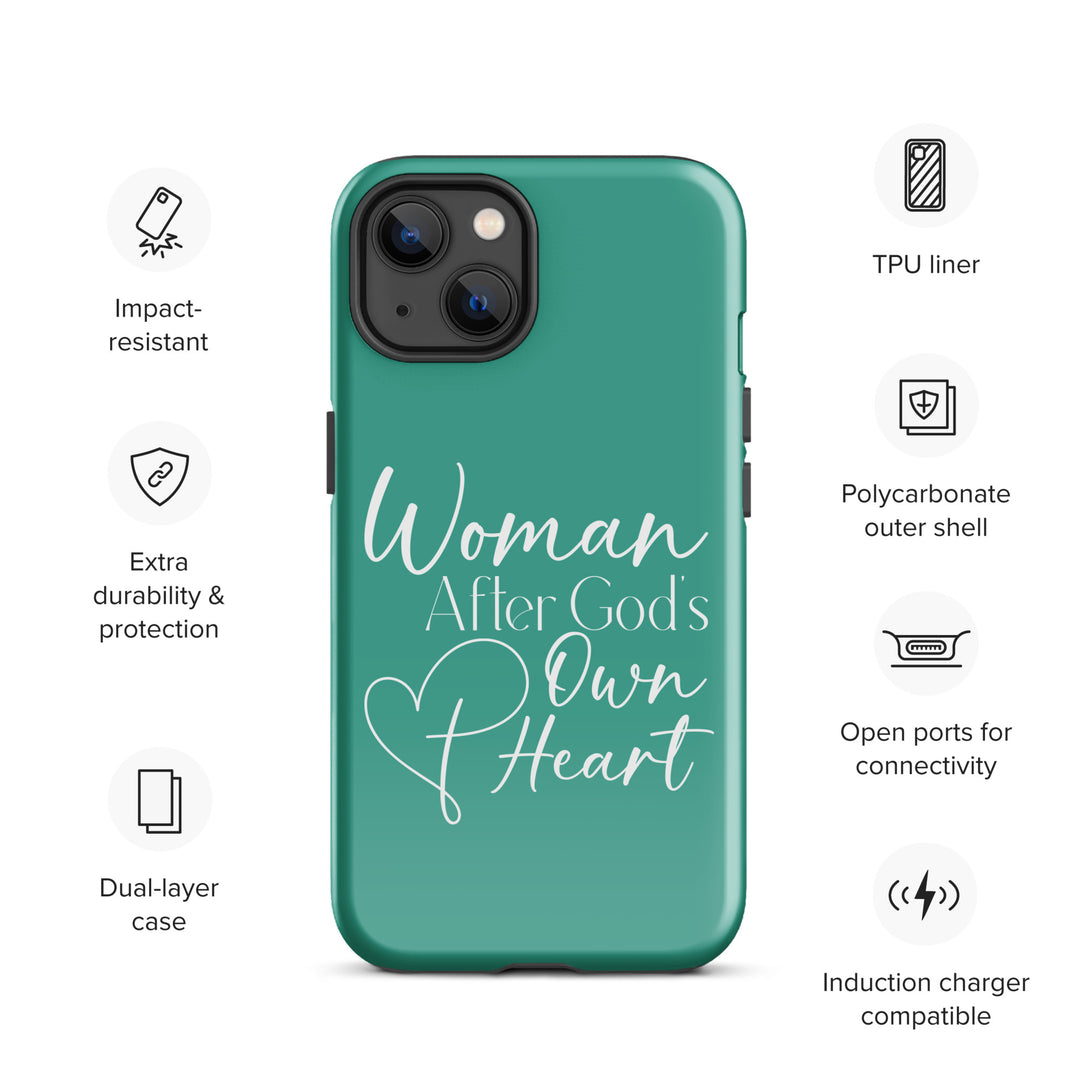 Christian Phone Case Woman After God's Heart for iPhone® iPhone® Phone Cases   