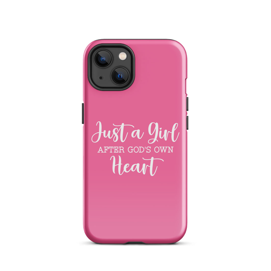 Christian Phone Case Girl After God's Heart for iPhone® iPhone® Phone Cases Glossy iPhone 13 