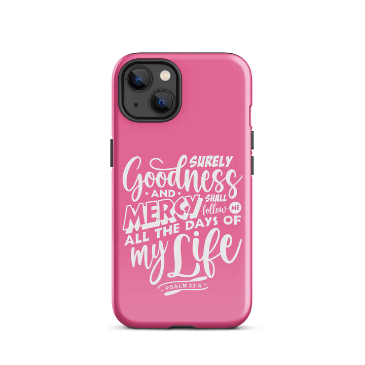 Christian Phone Case Goodness and Mercy for iPhone® iPhone® Phone Cases Glossy iPhone 13 