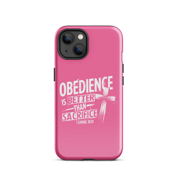 Christian Phone Case Obedience IS Better for iPhone® iPhone® Phone Cases Glossy iPhone 13 