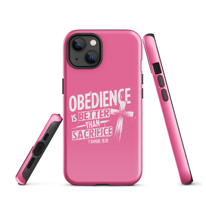 Christian Phone Case Obedience IS Better for iPhone® iPhone® Phone Cases   