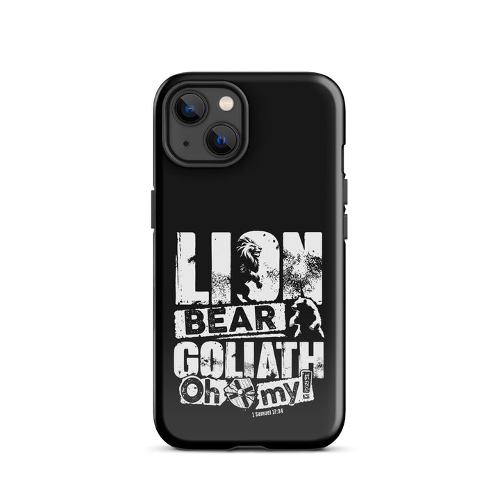 Christian Phone Case Lion Bear Goliath for iPhone® iPhone® Phone Cases Glossy iPhone 13 