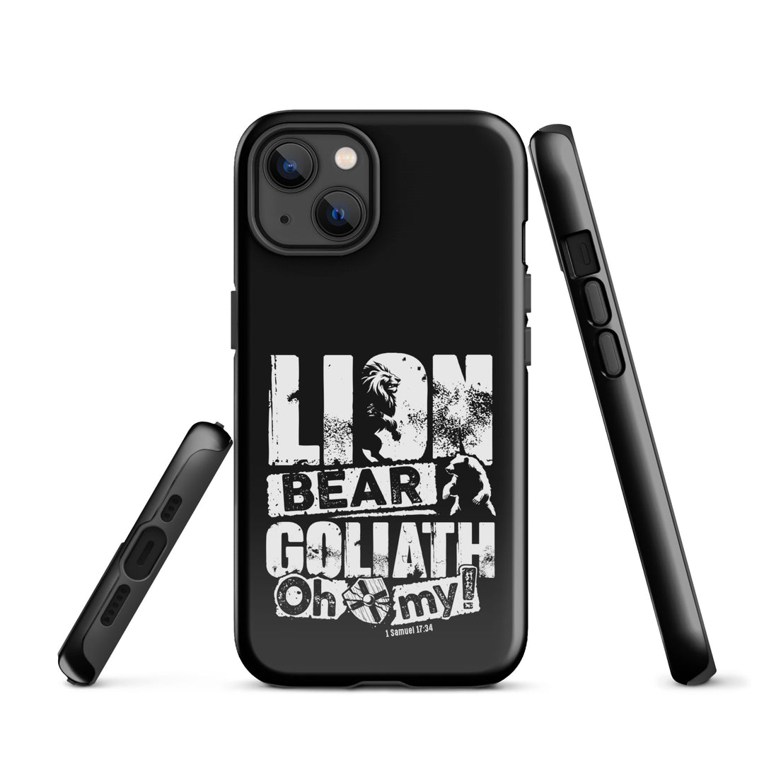 Christian Phone Case Lion Bear Goliath for iPhone® iPhone® Phone Cases   