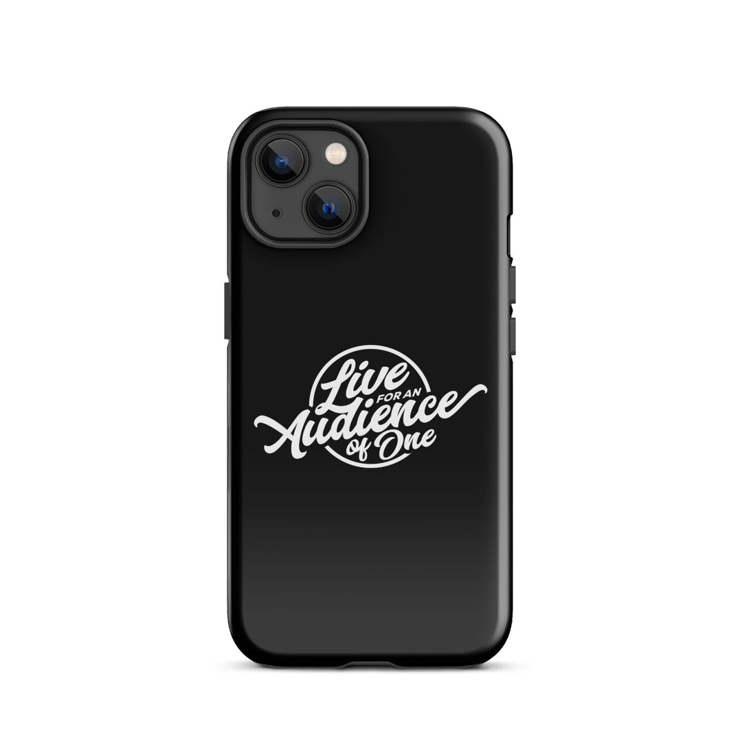 Christian Phone Case Audience of One Black for iPhone® iPhone® Phone Cases Glossy iPhone 13 