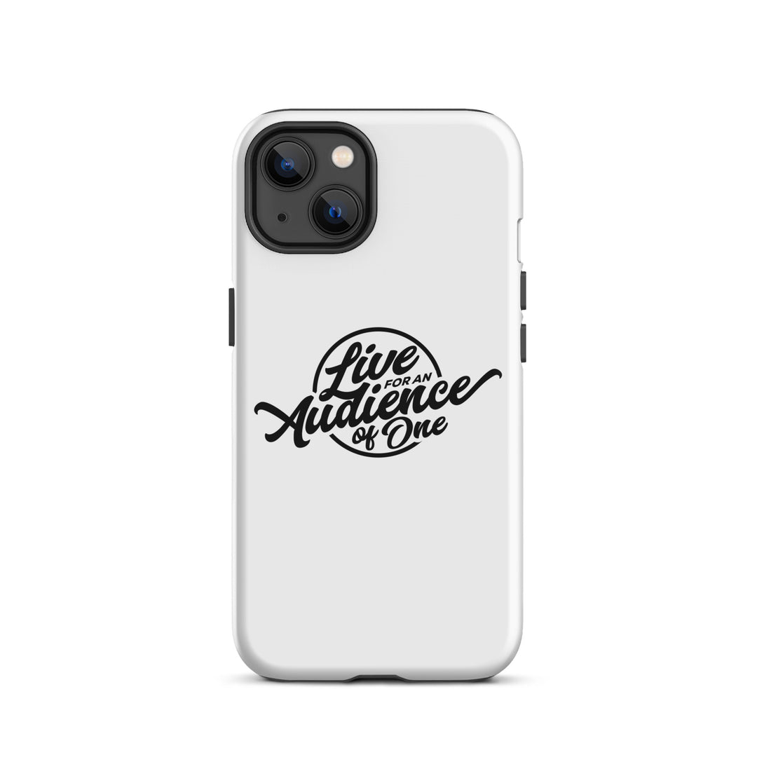 Christian Phone Case Audience of One White for iPhone® iPhone® Phone Cases Glossy iPhone 13 