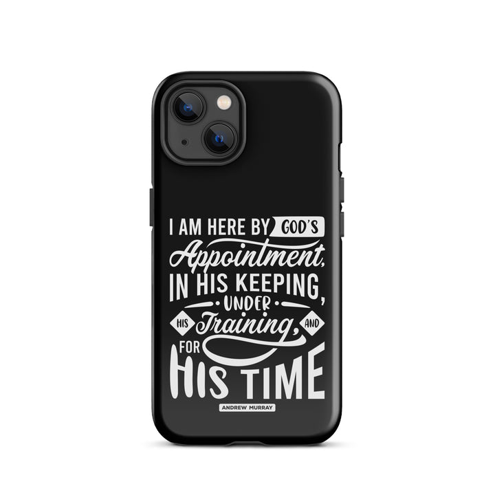 Christian Phone Case His Time Black for iPhone® iPhone® Phone Cases Glossy iPhone 13 