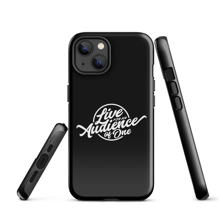 Christian Phone Case Audience of One Black for iPhone® iPhone® Phone Cases   