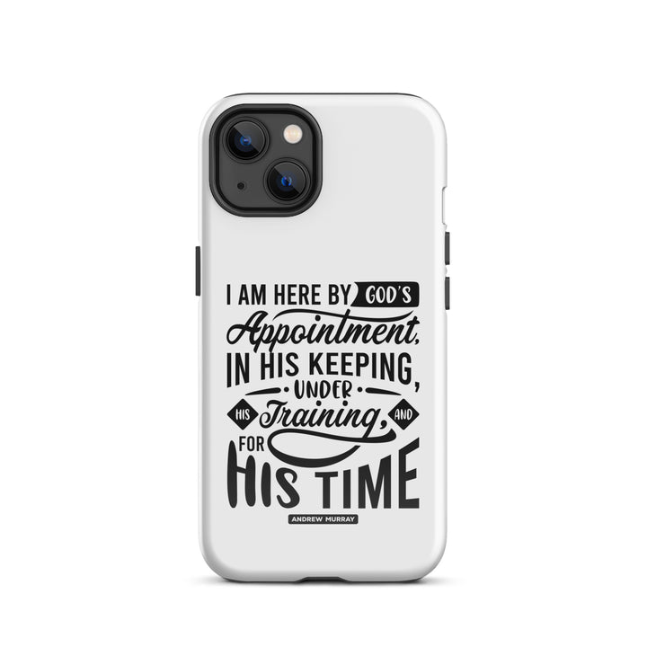 Christian Phone Case His Time White for iPhone® iPhone® Phone Cases Glossy iPhone 13 