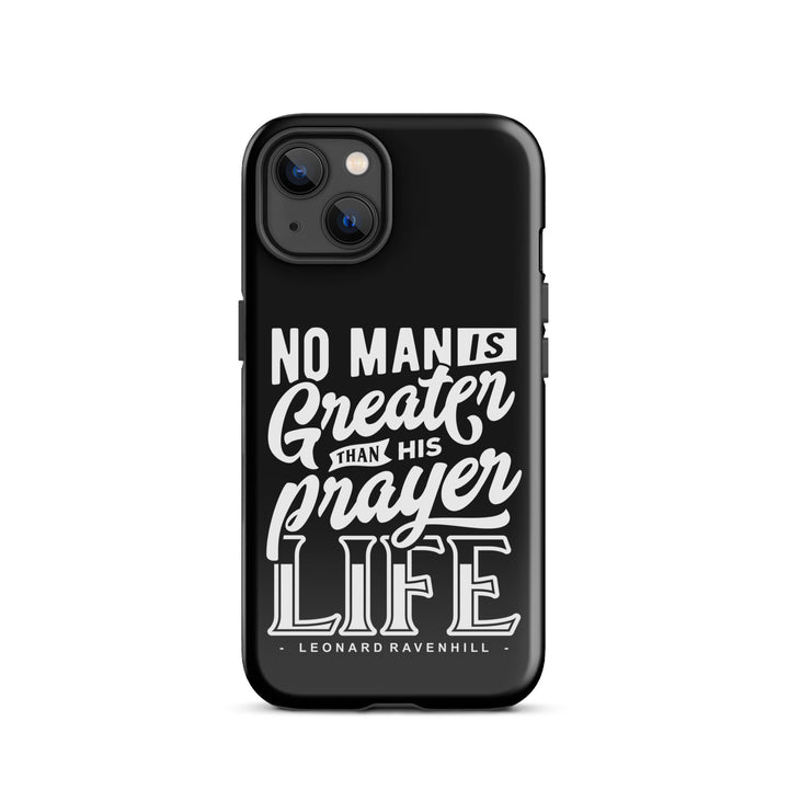 Christian Phone Case Prayer Life Black for iPhone® iPhone® Phone Cases Glossy iPhone 13 