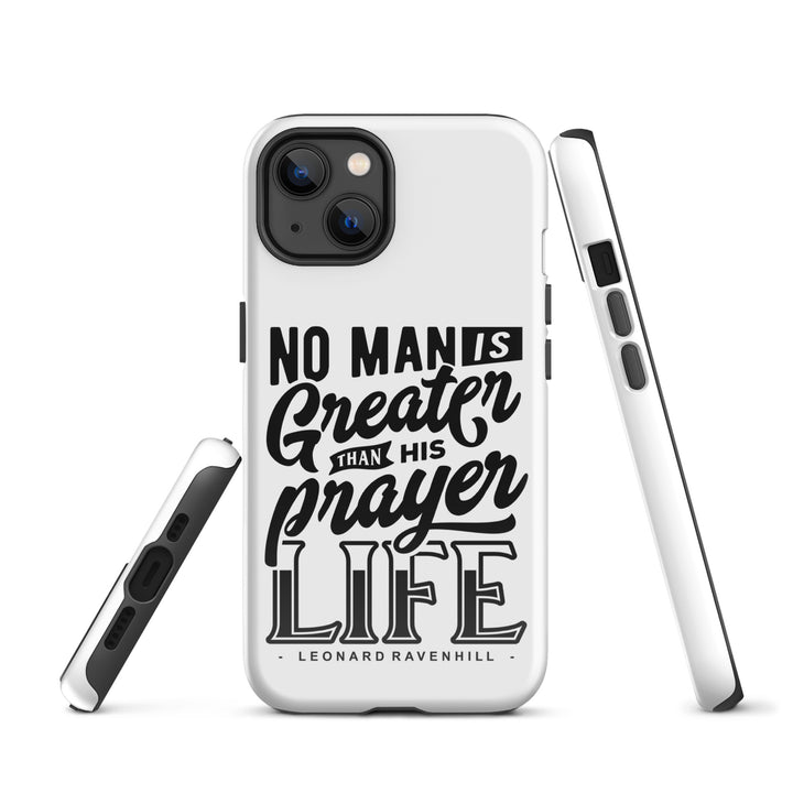 Christian Phone Case Prayer Life White for iPhone® iPhone® Phone Cases   