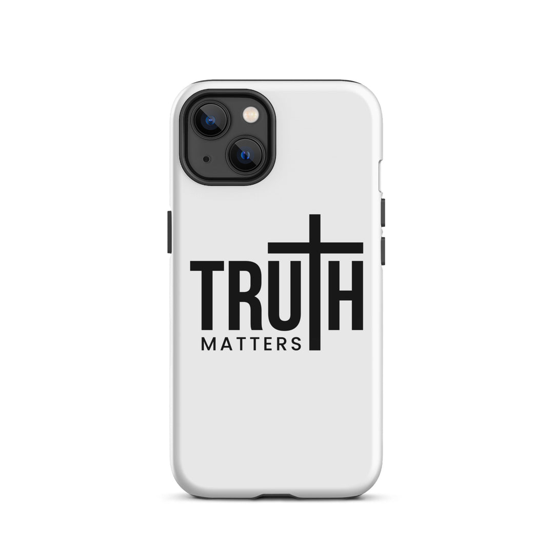 Christian Phone Case Truth Matters White for iPhone® iPhone® Phone Cases Glossy iPhone 13 