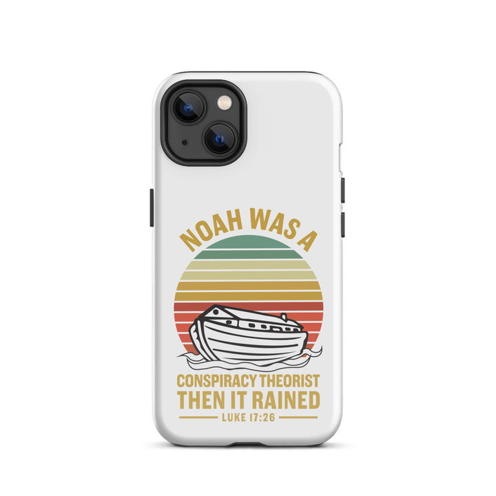 Christian Phone Case Noah Conspiracy White for iPhone® iPhone® Phone Cases Glossy iPhone 13 