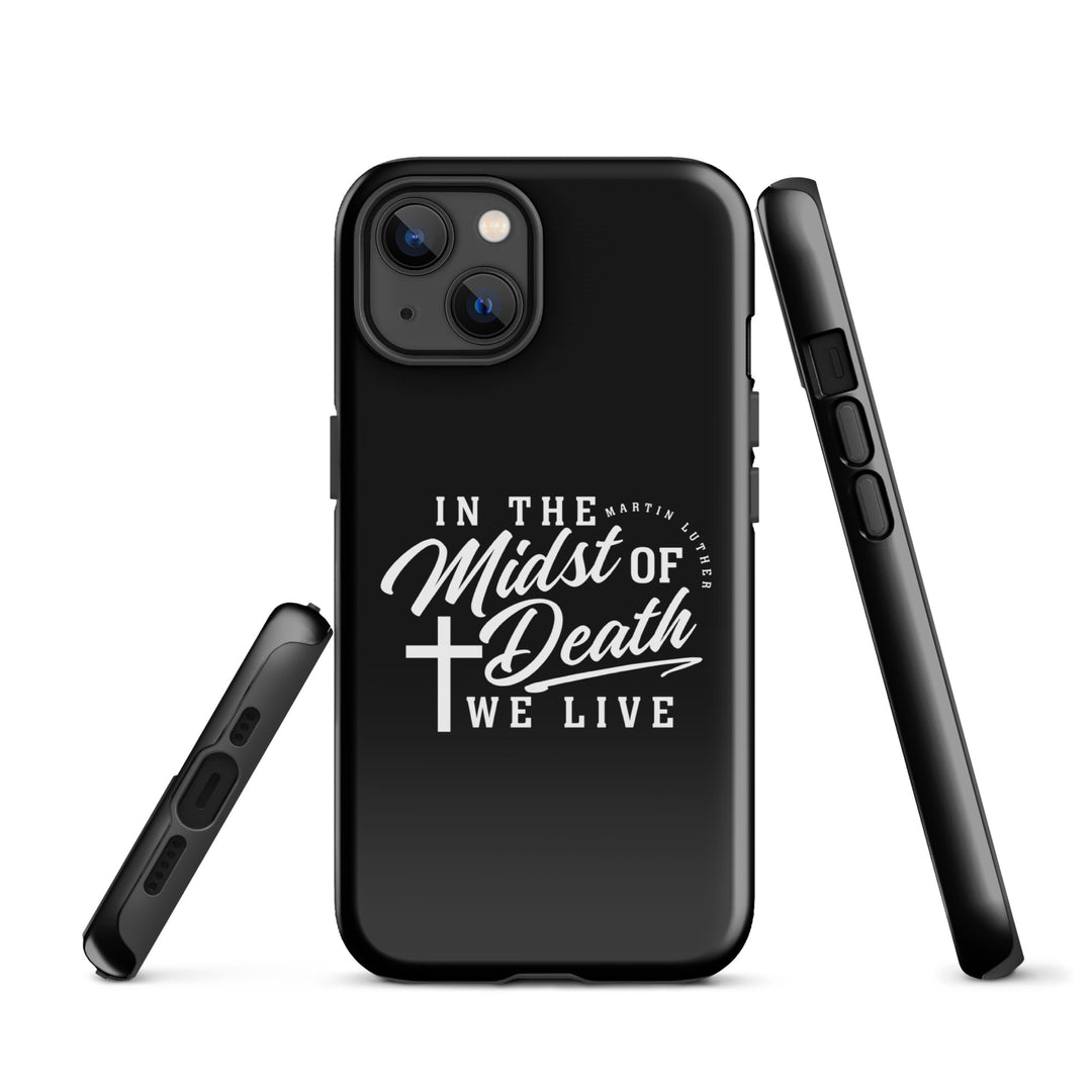 Christian Phone Case Midst of Death Black for iPhone® iPhone® Phone Cases   