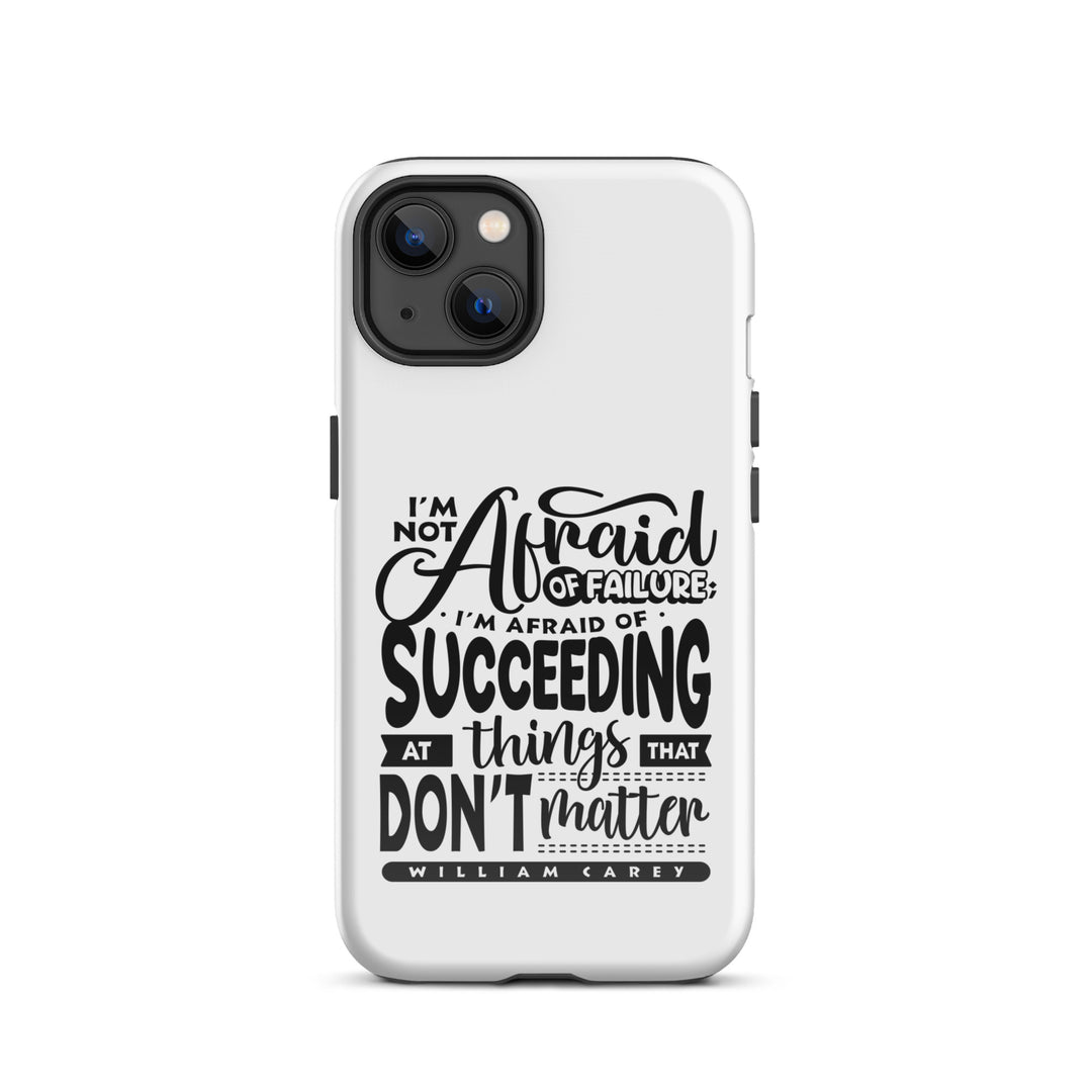 Christian Phone Case Things That Matter White for iPhone® iPhone® Phone Cases Glossy iPhone 13 