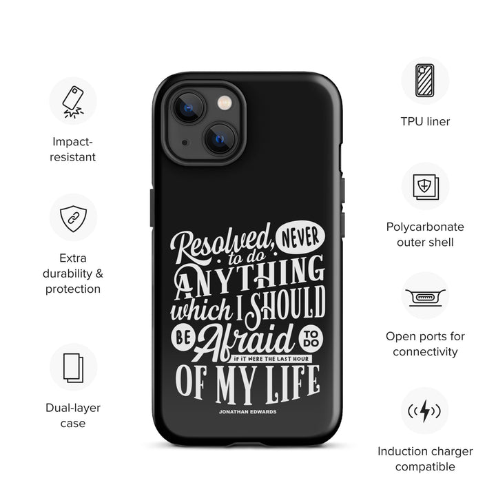 Christian Phone Case Last Hour Black for iPhone® iPhone® Phone Cases   