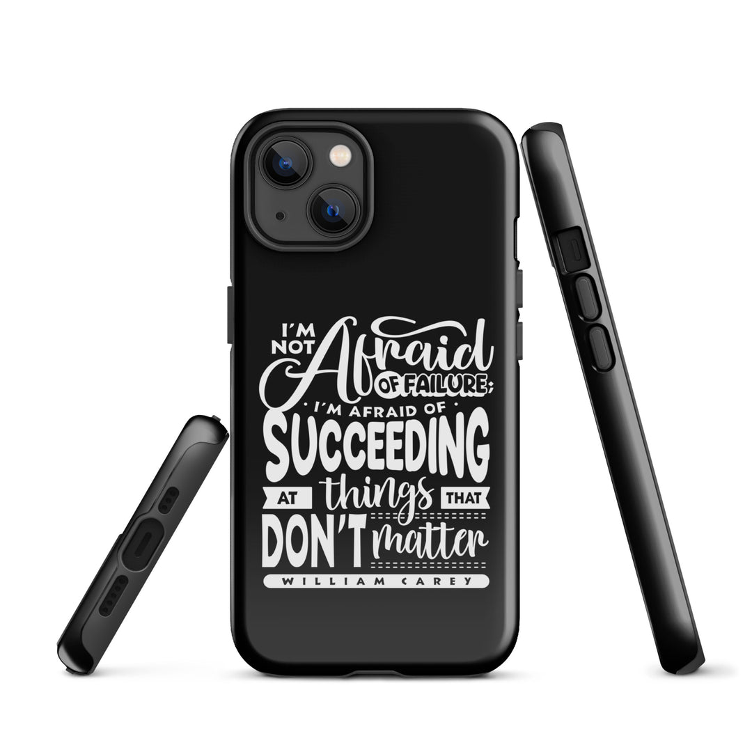 Christian Phone Case Things That Matter Black for iPhone® iPhone® Phone Cases   