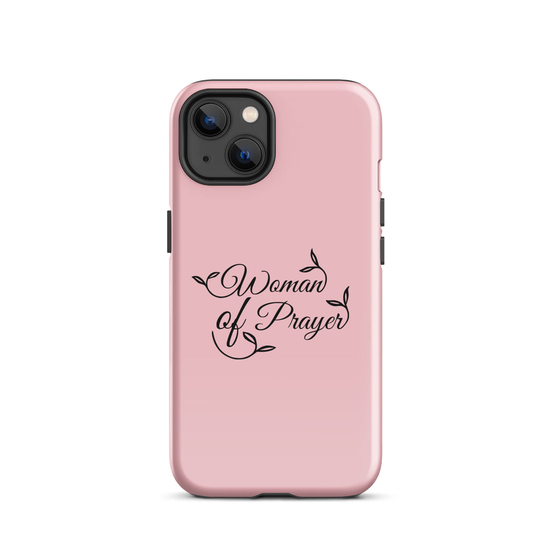 Christian Phone Case Woman of Prayer Pink for iPhone® iPhone® Phone Cases Glossy iPhone 13 