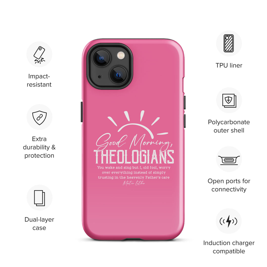 Christian Phone Case Luther's Theologians Pink for iPhone® iPhone® Phone Cases   