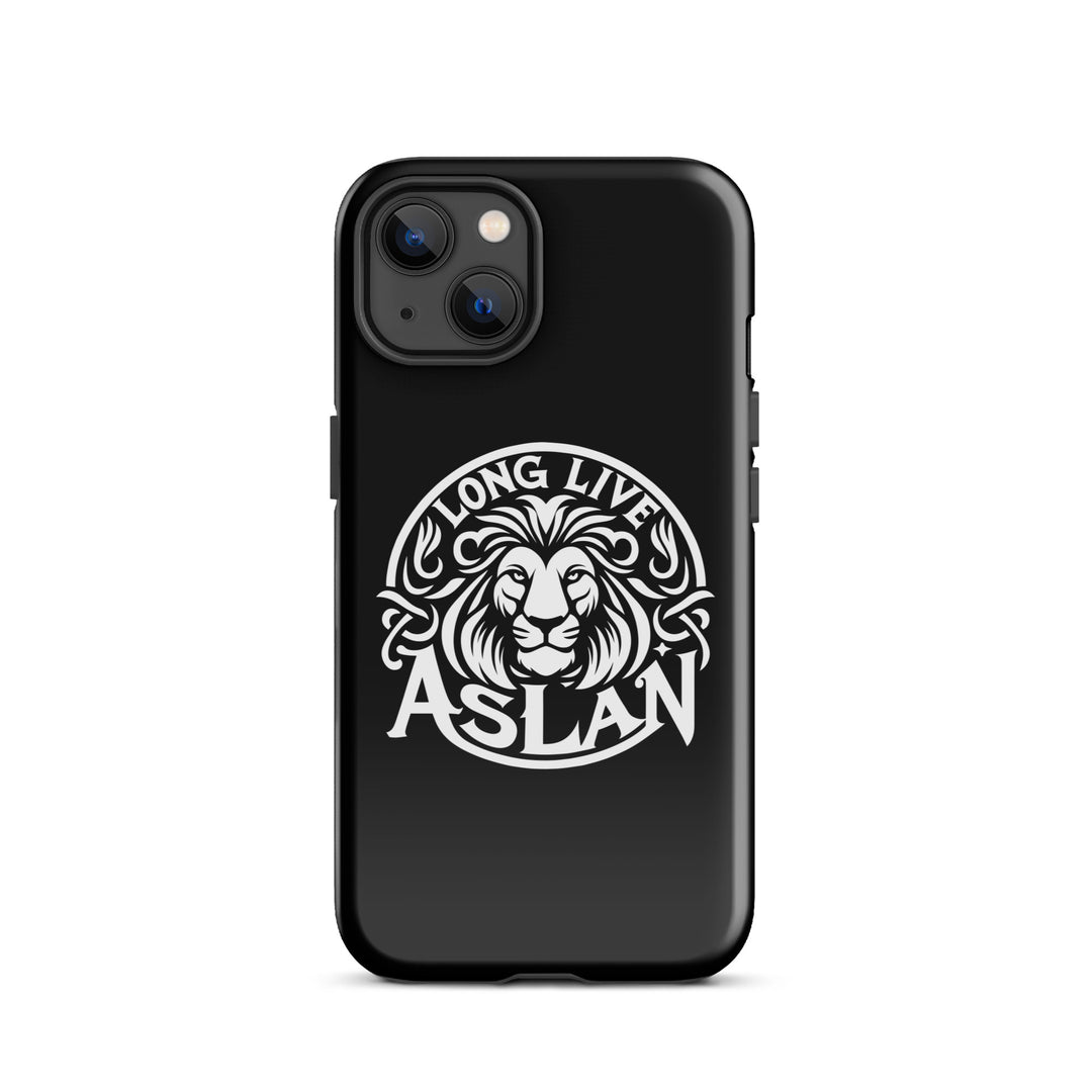 Christian Phone Case Long Live Aslan Black for iPhone® iPhone® Phone Cases Glossy iPhone 13 