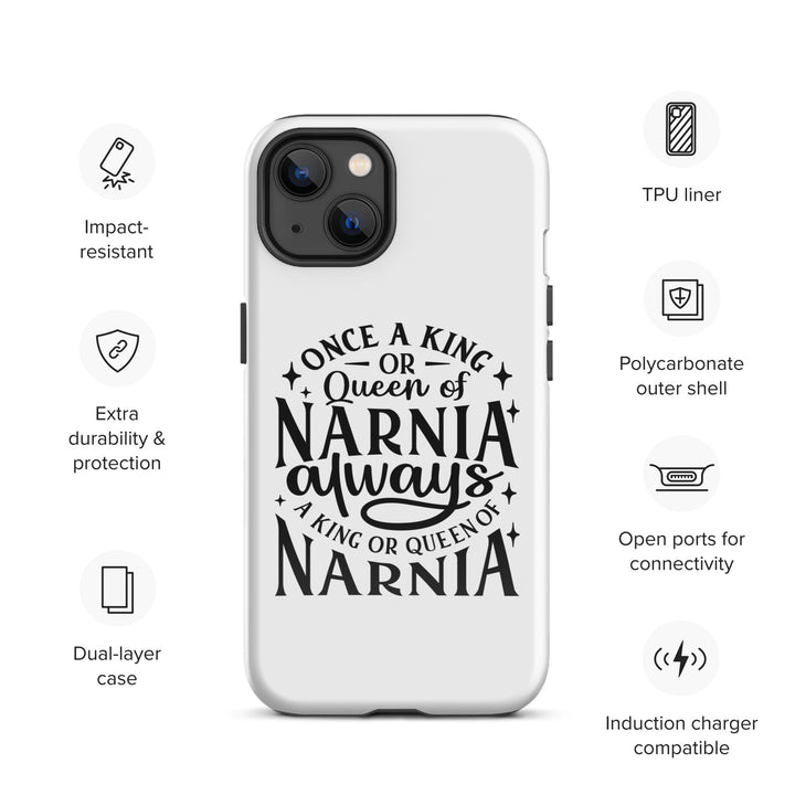 Christian Phone Case King or Queen Narnia White for iPhone® iPhone® Phone Cases   