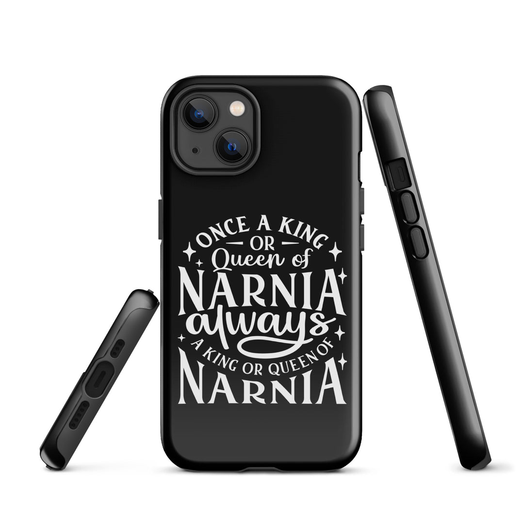 Christian Phone Case King or Queen Narnia Black for iPhone® iPhone® Phone Cases   