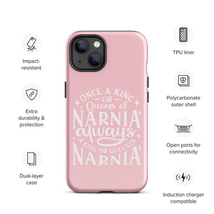 Christian Phone Case King or Queen Narnia Pink for iPhone® iPhone® Phone Cases   