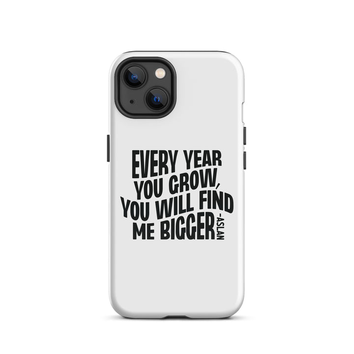 Christian Phone Case Every Year You Grow White  for iPhone® iPhone® Phone Cases Glossy iPhone 13 