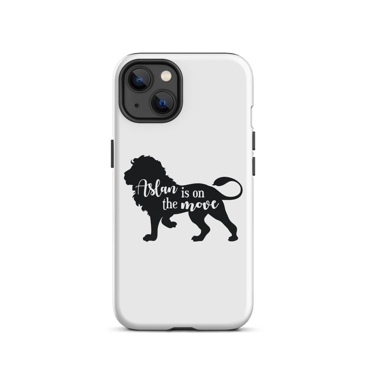 Christian Phone Case Aslan Is On The Move White for iPhone® iPhone® Phone Cases Glossy iPhone 13 