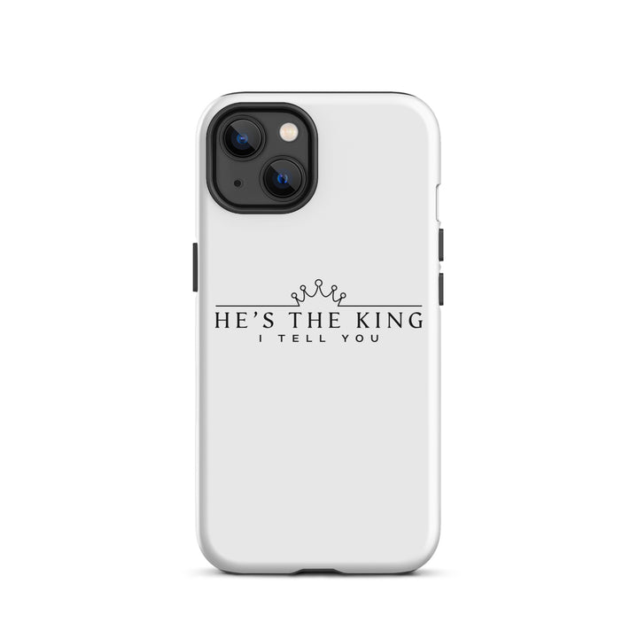 Christian Phone Case He's The King White for iPhone® iPhone® Phone Cases Glossy iPhone 13 