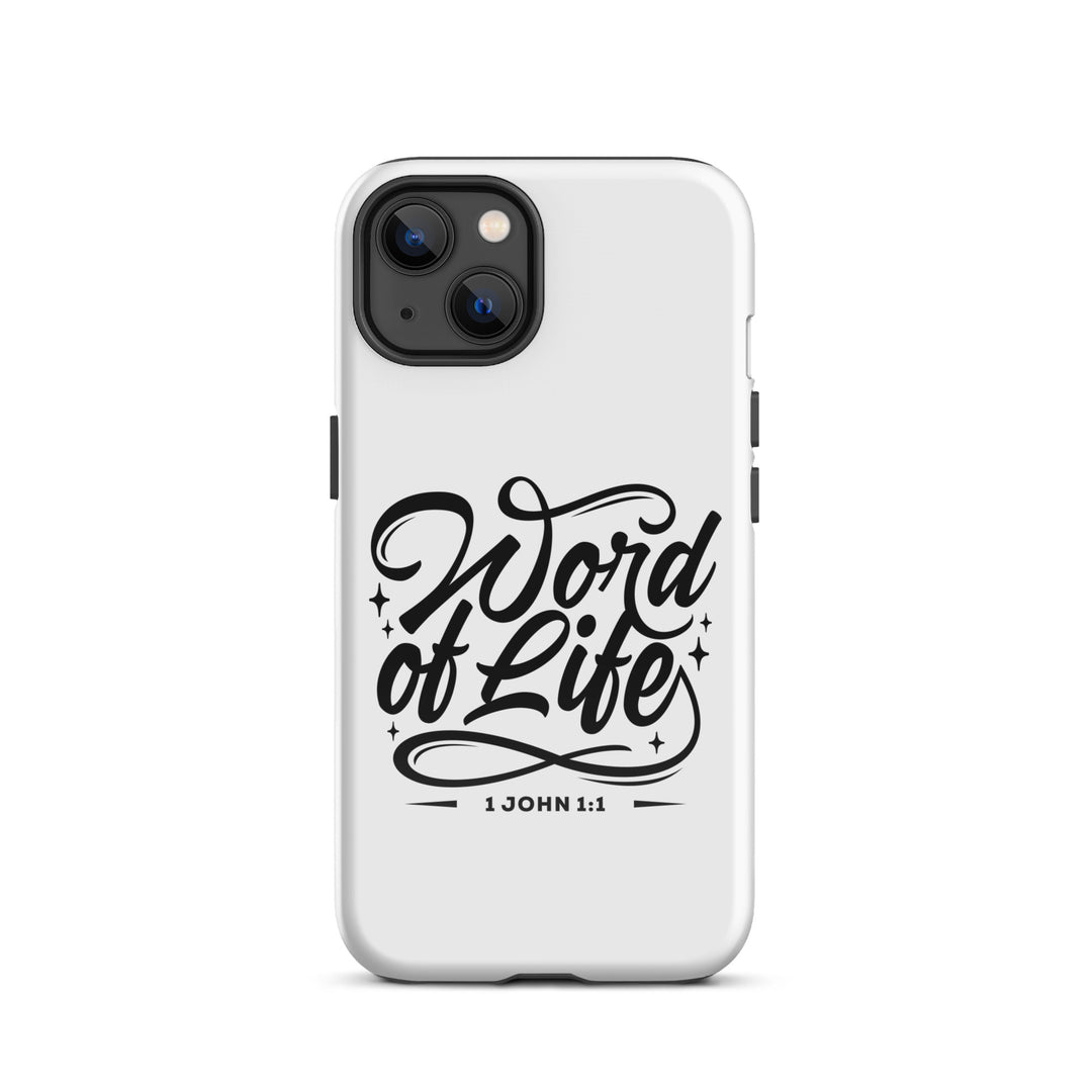 Christian Phone Case Word of Life White for iPhone® iPhone® Phone Cases Glossy iPhone 13 