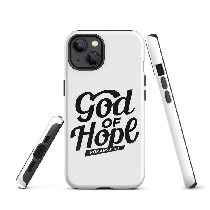 Christian Phone Case God of Hope White for iPhone® iPhone® Phone Cases   