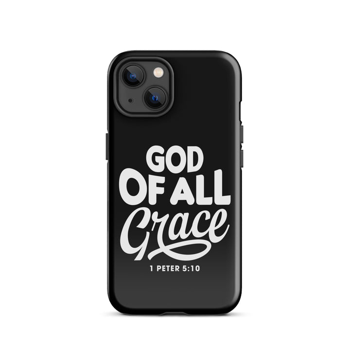 Christian Phone Case God of All Grace Black for iPhone® iPhone® Phone Cases Glossy iPhone 13 