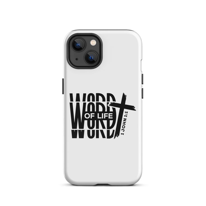 Christian Phone Case Word of Life White for iPhone® iPhone® Phone Cases Glossy iPhone 13 